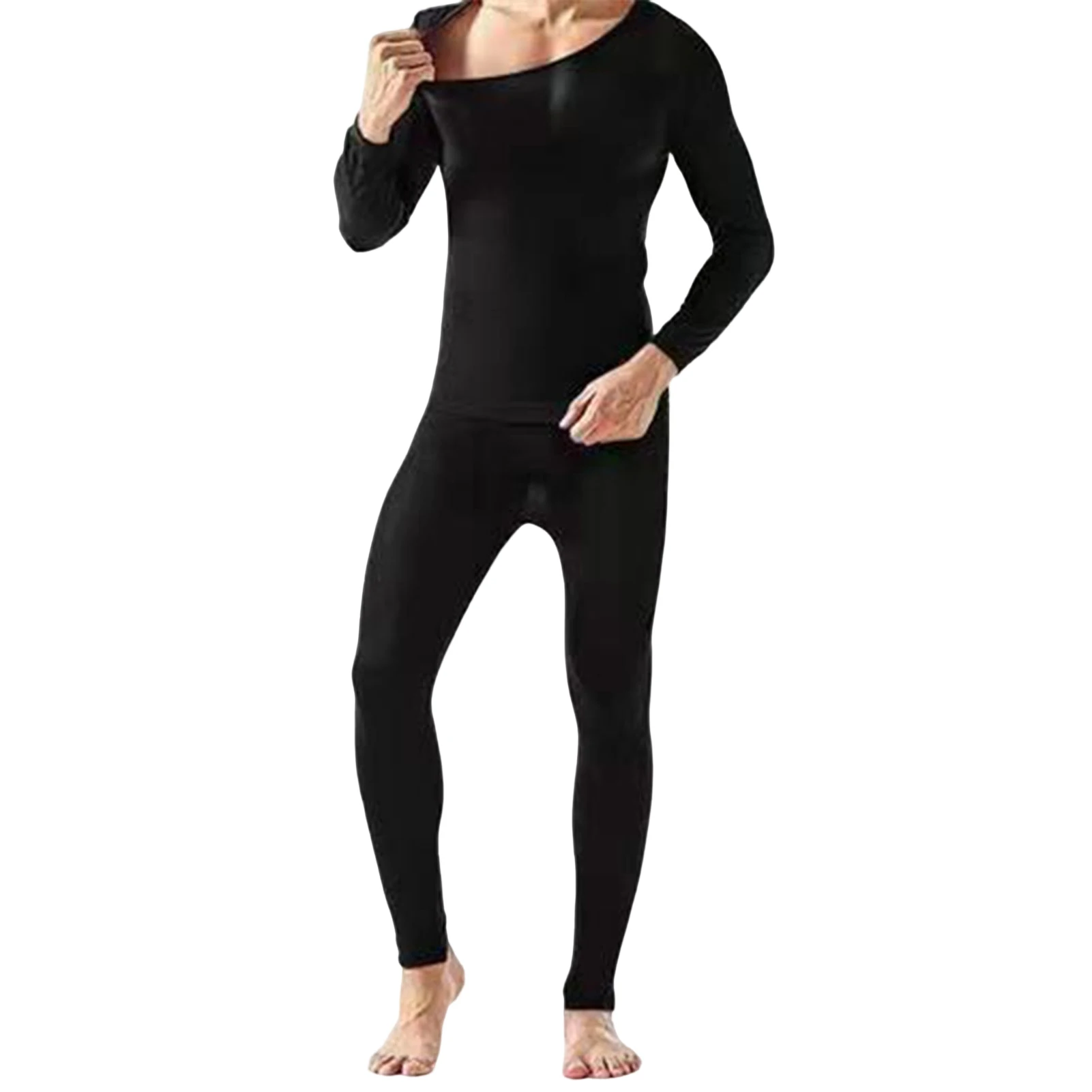Термокомплект длинного нижнего белья, ультрамягкие кальсоны для холодной погоды, верхняя часть 
Термокомплект длинного нижнего белья, ультрамягкие кальсоны для холодной погоды, верхняя часть