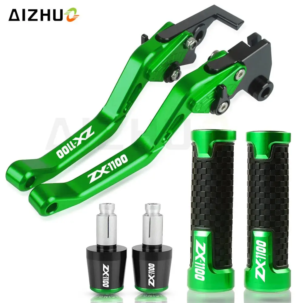 For Kawasaki ZX1100 ZX11 1990-2001 Motorcycle Accessories Aluminum Brake Clutch Levers Handlebar hand Grips Ends ZX1100 ZX11
For Kawasaki ZX1100 ZX11 1990-2001 Motorcycle Accessories Aluminum Brake Clutch Levers Handlebar hand Grips Ends ZX1100 ZX11