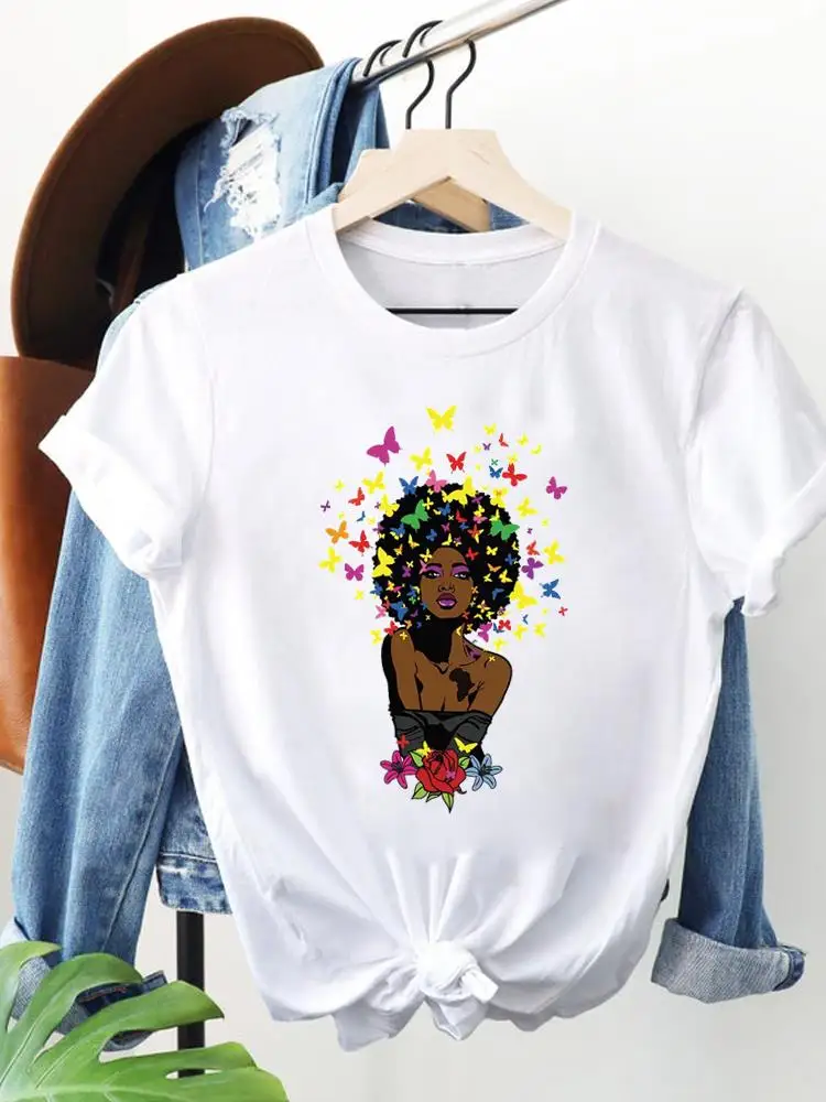 Модный женский топ с коротким рукавом и принтом в виде бабочки 
Модный женский топ с коротким рукавом и принтом в виде бабочки