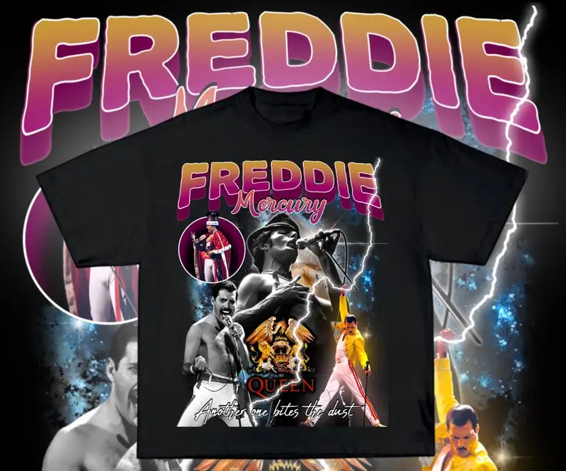 T-shirt design png Freddie Mercury of Queen, Downloadable for your printing business or for personal use. Tee design 90s music,m
T-shirt design png Freddie Mercury of Queen, Downloadable for your printing business or for personal use. Tee design 90s music,m