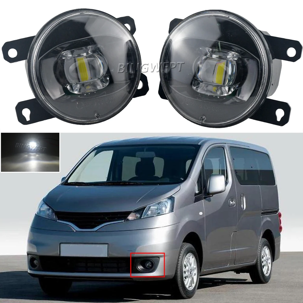 

Левая и правая для Nissan NV200, 2010, 2011, 2012, 2013, 2014, автомобильная Передняя искусственная противотуманная фара в сборе, H11, противотуманная дневная лампа