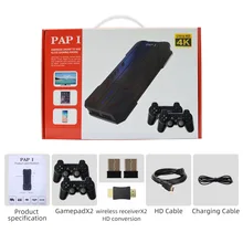 For PAP1 mini HD wireless arc rocker double FC game machine U treasure game machine PS1 GBA
For PAP1 mini HD wireless arc rocker double FC game machine U treasure game machine PS1 GBA