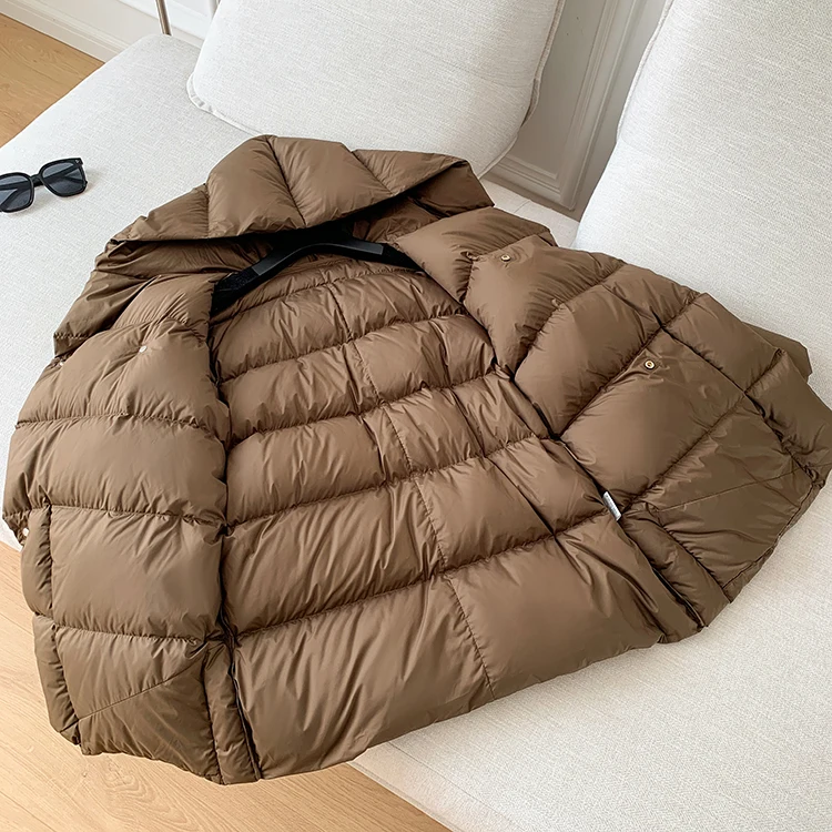 Winter Women's Down Jackets Ultra Light Warm Casual Coat Female Puffer Jacket With Belt Plus Size Hooded Short Parka 12 Mallzona Winter Women's Down Jackets Ultra Light Warm Casual Coat Female Puffer Jacket With Belt Plus Size Hooded Short Parka Mallzona