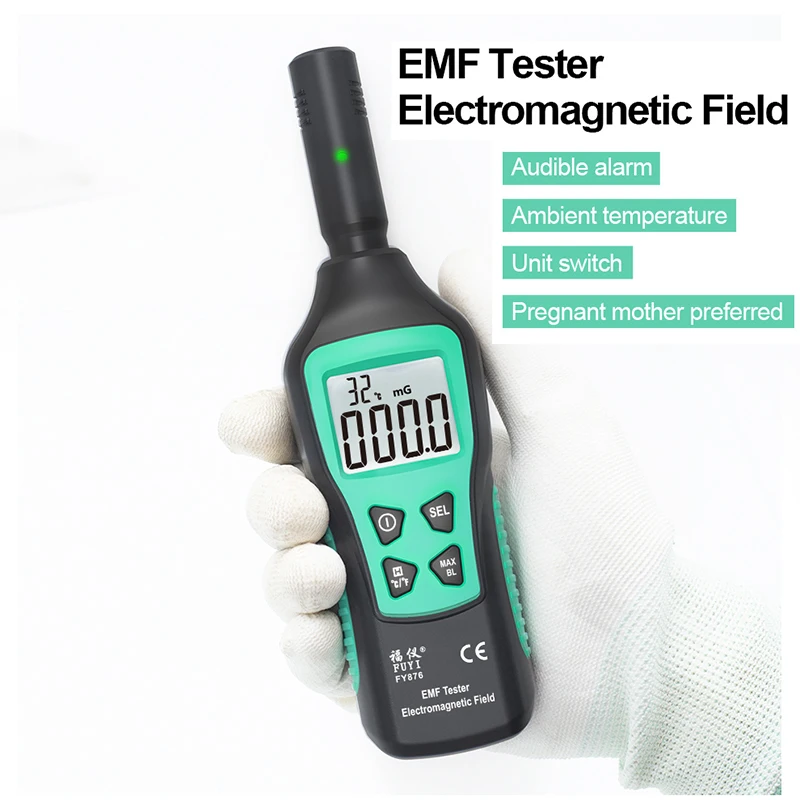 Portable EMF Meter Electromagnetic Radiation Detector Monitor Ghost Hunting Household High Precision Wave Radiation Tester Tools
Portable EMF Meter Electromagnetic Radiation Detector Monitor Ghost Hunting Household High Precision Wave Radiation Tester Tools