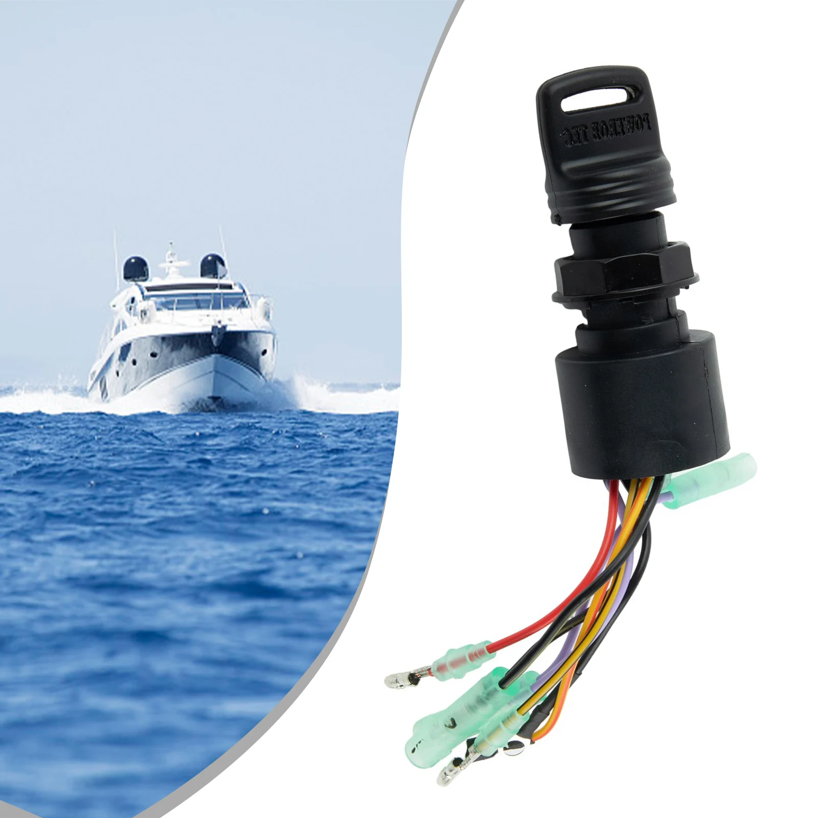 Parts Ignition Key Switch Fittings For Outboard Boat Plastic + Metal Replacement 3 Position Accessories
Parts Ignition Key Switch Fittings For Outboard Boat Plastic + Metal Replacement 3 Position Accessories