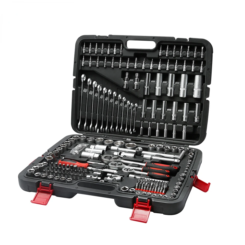 215 PCS Repair Tool Kit Socket Set Car Repair Hand Tools
215 PCS Repair Tool Kit Socket Set Car Repair Hand Tools