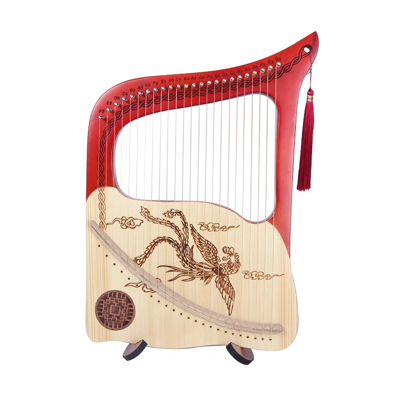 Lyre 24 струны Lyre Harp профессиональное пианино Lyre Harp 24 струны шпон ель древесина Harp музыкальный инструмент
Lyre 24 струны Lyre Harp профессиональное пианино Lyre Harp 24 струны шпон ель древесина Harp музыкальный инструмент