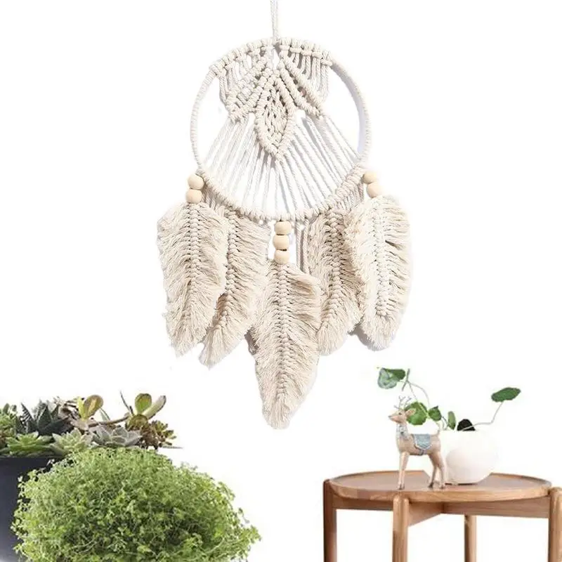 Handmade Woven Dream Catcher Boho Wall Hanging Macrame Home Ornament Gift For Apartment Bedroom Living Room Decor
Handmade Woven Dream Catcher Boho Wall Hanging Macrame Home Ornament Gift For Apartment Bedroom Living Room Decor