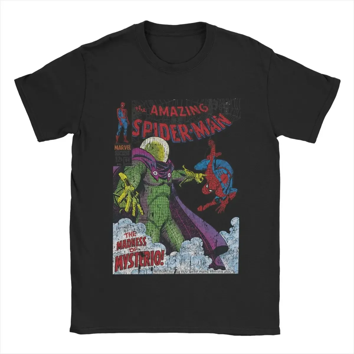 

Men T-Shirts Spider-man Spiderman Funny 100% Cotton Tee Shirt Short Sleeve T Shirts Round Neck Clothes Gift Idea