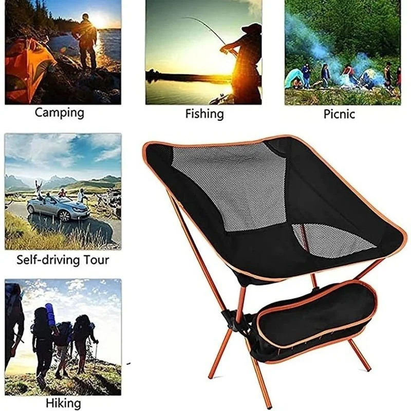 Ultralight Portable Camping Chair, Compact Folding Backpacking Chair, Collapsible Beach Chair Patio Dining Chair
Ultralight Portable Camping Chair, Compact Folding Backpacking Chair, Collapsible Beach Chair Patio Dining Chair