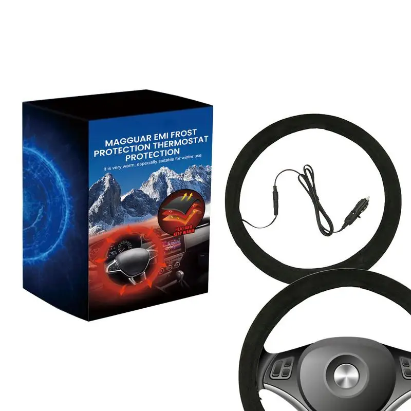 Heated Driving Wheel Cover Steering Wheel Cover Protector Warmer Steering Wheel Cover Protector Warmer Plug-in Car Accessories
Heated Driving Wheel Cover Steering Wheel Cover Protector Warmer Steering Wheel Cover Protector Warmer Plug-in Car Accessories