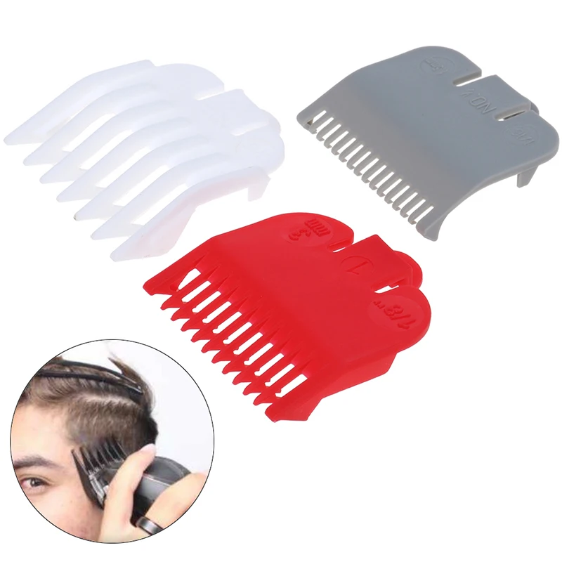 High Quality 3Pcs /set Ultrathin Hair Clipper Limit Comb Replacement Cutting Guide Combs
High Quality 3Pcs /set Ultrathin Hair Clipper Limit Comb Replacement Cutting Guide Combs