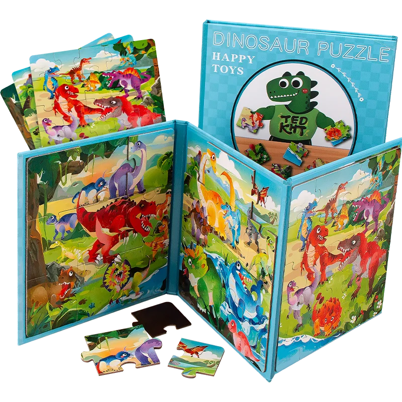 

Toys for Boys Puzzle Dinosaur 1000 pieces 3~6 Years Old Parent-Child Interactive Educational Social Handmade Board Funny-Lovely