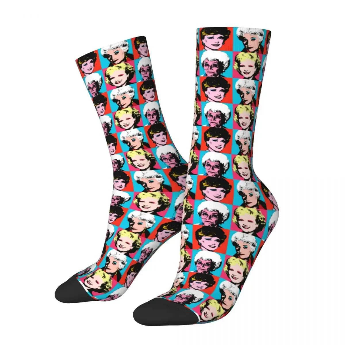 

Fashion Male Men Socks Golden Warhol Girls Sock Dorothy Zbornak Sophia Blanche Tv Shows Women's Socks Spring Autumn Winter