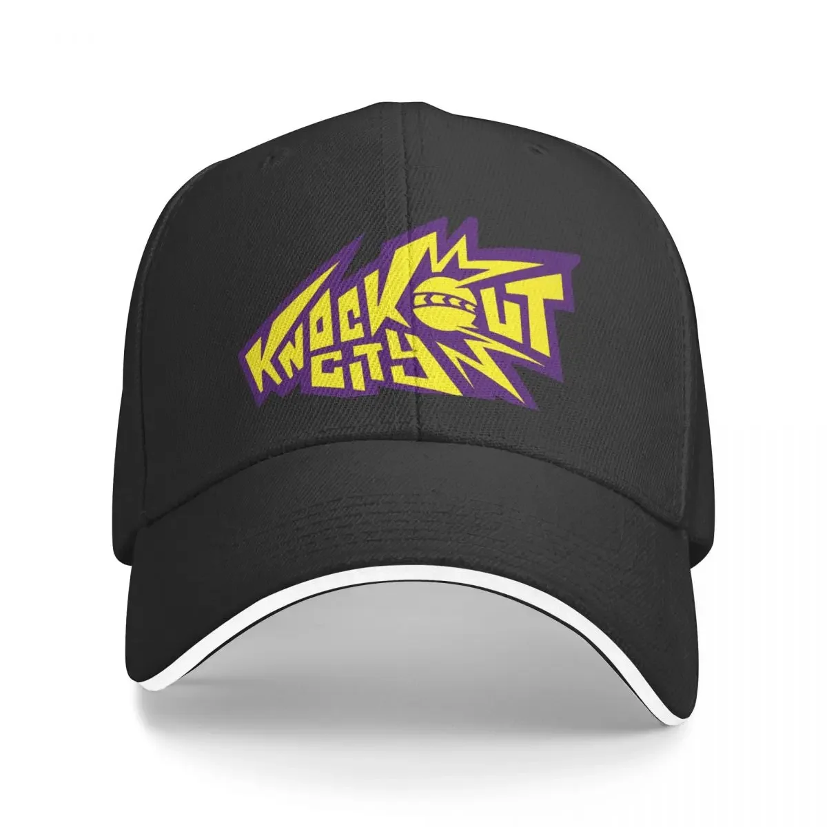 

Knockout City Logo Baseball Cap Wild Ball Hat derby hat sun hat fishing Hats Woman Men's