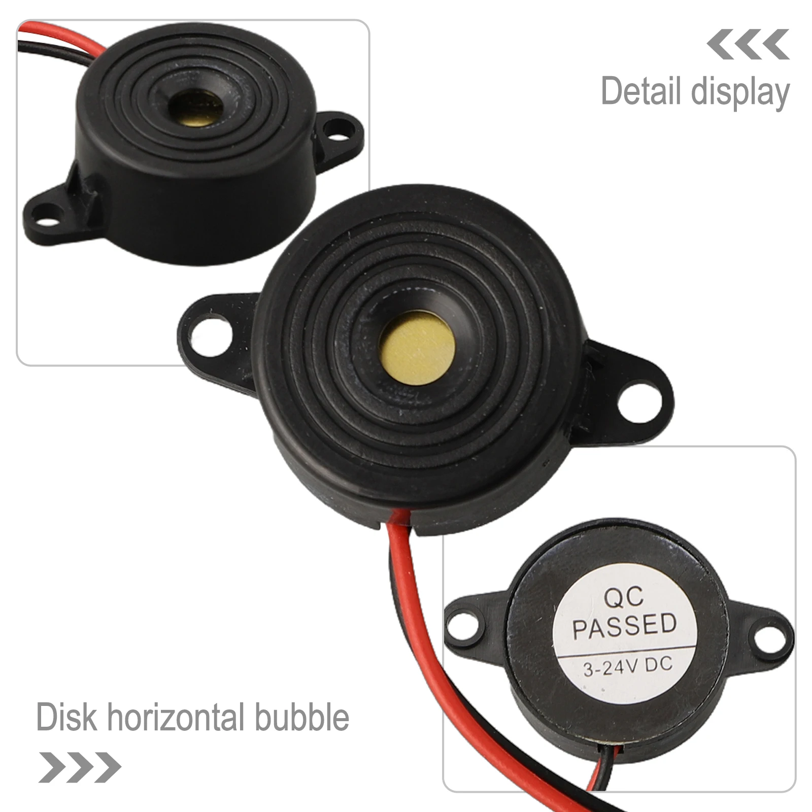 DC 3-24V Electronic Buzzer Small Enclosed Piezo Electric Beeper Electronic Buzzer Beep Alarm Intermittent Continuous Beep
DC 3-24V Electronic Buzzer Small Enclosed Piezo Electric Beeper Electronic Buzzer Beep Alarm Intermittent Continuous Beep