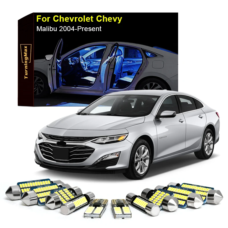 Canbus Interior Lighting LED Bulbs Package Kit For Chevrolet Chevy Malibu Wagon 2004-Now Map Indoor Lamps Lights Car Accessories
Canbus Interior Lighting LED Bulbs Package Kit For Chevrolet Chevy Malibu Wagon 2004-Now Map Indoor Lamps Lights Car Accessories