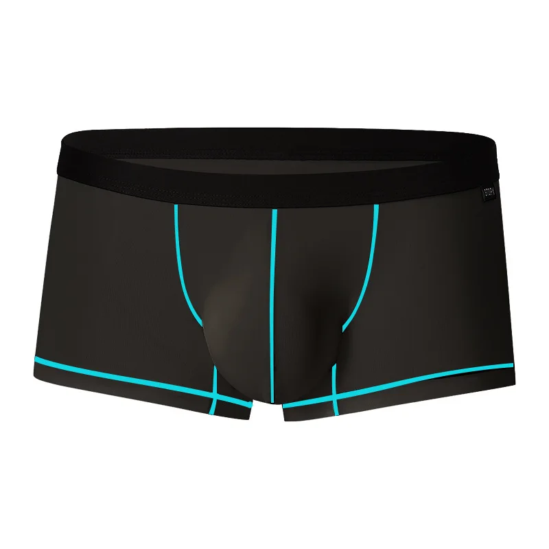 Men's Thin Ice Silk Soft Skin-Friendly Boxer Briefs Crotch Bulge Pouch Panties Low Waist Sweat Breathable Shorts Underpants
Men's Thin Ice Silk Soft Skin-Friendly Boxer Briefs Crotch Bulge Pouch Panties Low Waist Sweat Breathable Shorts Underpants