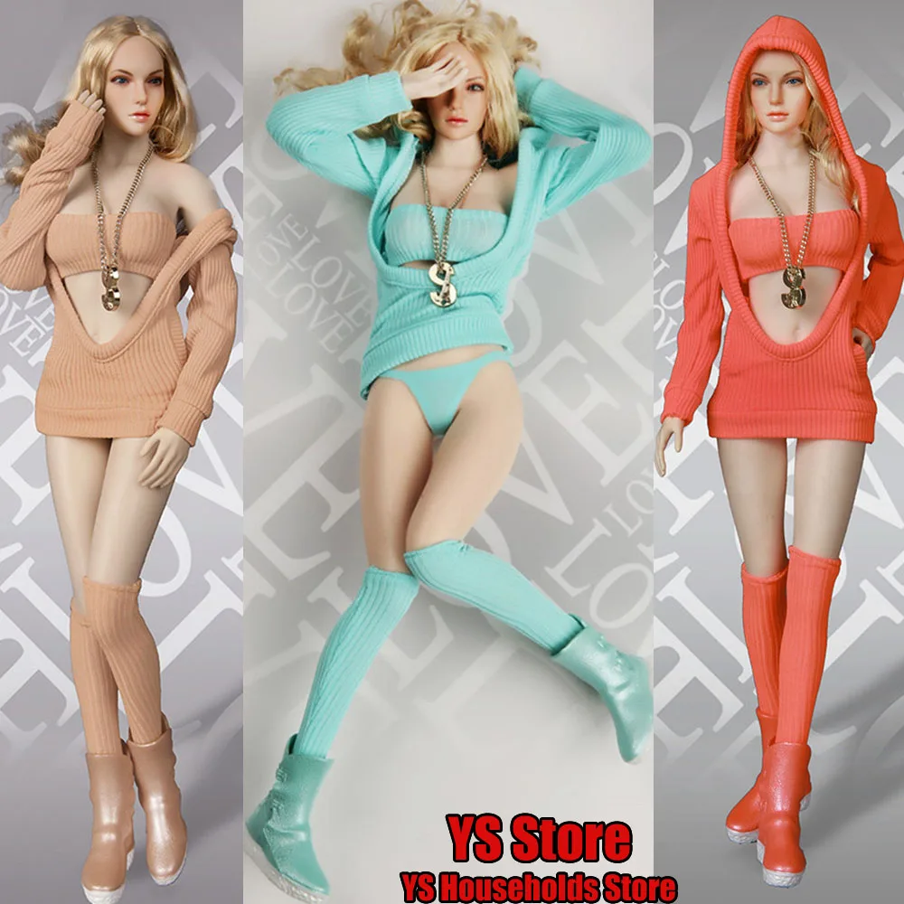 Fire Girl Toys FG052 1/6 Women Female Hooded Sweater Underpants Shoes Necklace Clothes Suit For 12 Inch Action Figure Body Dolls
Fire Girl Toys FG052 1/6 Women Female Hooded Sweater Underpants Shoes Necklace Clothes Suit For 12 Inch Action Figure Body Dolls