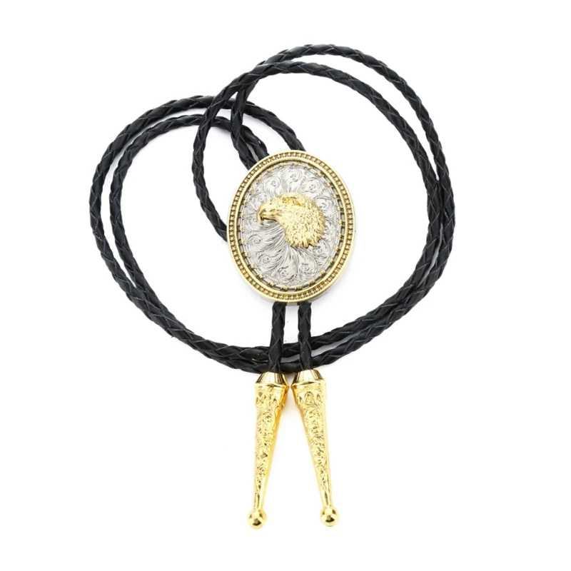 Bolo Tie for Men Western Cowboy Style Necktie with Carved Animal Buckle Decorations Halloween Costume Accessories 57BD
Bolo Tie for Men Western Cowboy Style Necktie with Carved Animal Buckle Decorations Halloween Costume Accessories 57BD
