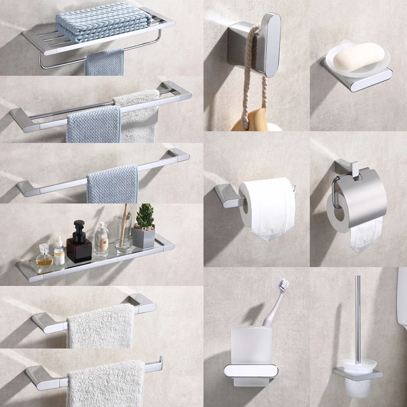 Bathroom Accessories Paper Holder Robe Hook Soap Dish Holder Towel Bar Rack Stainless Steel Toilet Brush Holder Mirror Chrome
Bathroom Accessories Paper Holder Robe Hook Soap Dish Holder Towel Bar Rack Stainless Steel Toilet Brush Holder Mirror Chrome