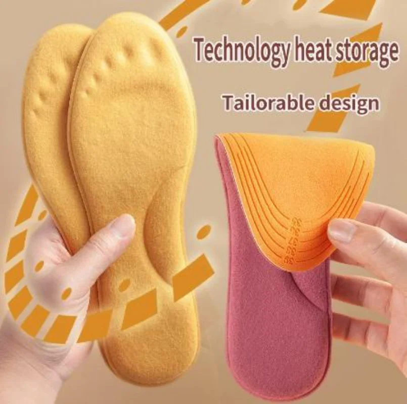 

Self Heated Thermal Insoles for Feet Warm Memory Foam Arch Support Insoles for Women Winter Sneakers Boots Self-heating Shoe Pad