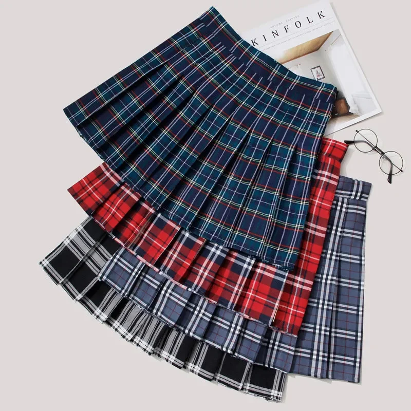 Jk Uniform Women Plaid Pleated Skirts Y2K Korean High Waist Preppy Dance Mini Skirts Lady Streetwear Cute All-Match A Line Skirt
Jk Uniform Women Plaid Pleated Skirts Y2K Korean High Waist Preppy Dance Mini Skirts Lady Streetwear Cute All-Match A Line Skirt