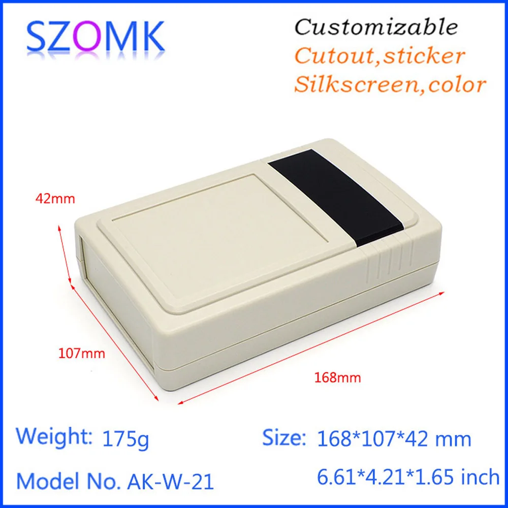 SZOMK 10Pcs wall mount electrical enclosure 168*107*42 mm electronic box enclosure
SZOMK 10Pcs wall mount electrical enclosure 168*107*42 mm electronic box enclosure