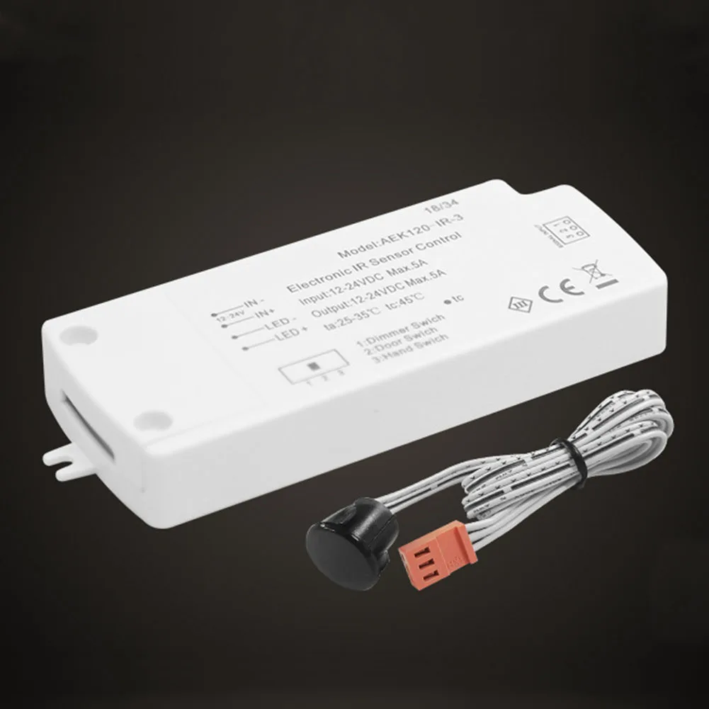 Never Fumble for the Switch Again Touchless Electronic IR Motion Sensor On/Off Switch for Your Cabinet Lights!
Never Fumble for the Switch Again Touchless Electronic IR Motion Sensor On/Off Switch for Your Cabinet Lights!