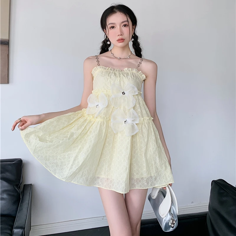 2023 Summer Dress Art Garden Lovely Little Princess Pure French Yellow Cream Sweet Poached Free Shipping
2023 Summer Dress Art Garden Lovely Little Princess Pure French Yellow Cream Sweet Poached Free Shipping