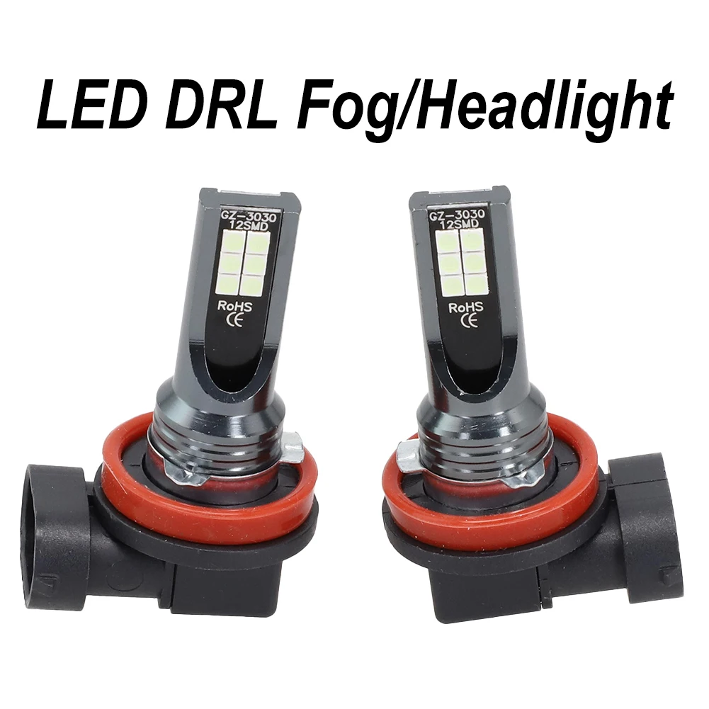 2pcs H11 Car LED Headlights 110W 20000LM Fog Light Bulbs 8000K 12V - 24V Blue Driving DRL Lamps IP68 Waterproof Anti-Glare
2pcs H11 Car LED Headlights 110W 20000LM Fog Light Bulbs 8000K 12V - 24V Blue Driving DRL Lamps IP68 Waterproof Anti-Glare