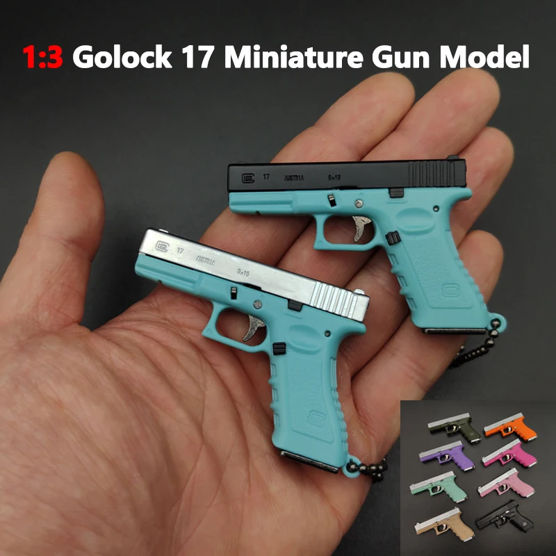 2024 NEW Fidget Toy Glock 17 Keychain Mini Metal Glock G17 Keychain Pistol Portable Shell Ejection Assemble Disassemble
2024 NEW Fidget Toy Glock 17 Keychain Mini Metal Glock G17 Keychain Pistol Portable Shell Ejection Assemble Disassemble