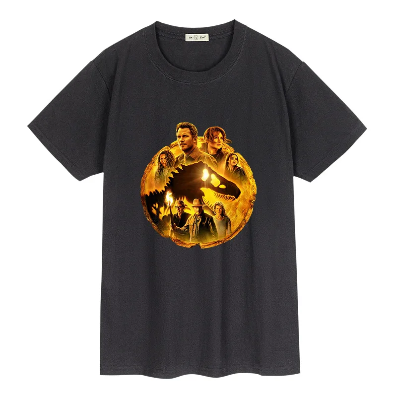 T-shirts for men Jurassic World Dominion summer Men shirts cotton Men's clothing tee for male mens fashion black tee-shirt tops
T-shirts for men Jurassic World Dominion summer Men shirts cotton Men's clothing tee for male mens fashion black tee-shirt tops