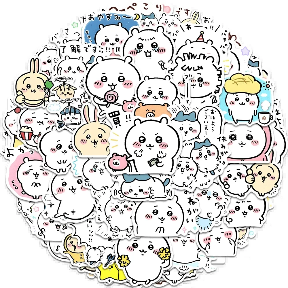 10/30/80pcs Kawaii Chiikawa Anime Cartoon Stickers for Kids Graffiti Guitar Phone Stationery Waterproof Cute Sticker Wholesale
10/30/80pcs Kawaii Chiikawa Anime Cartoon Stickers for Kids Graffiti Guitar Phone Stationery Waterproof Cute Sticker Wholesale