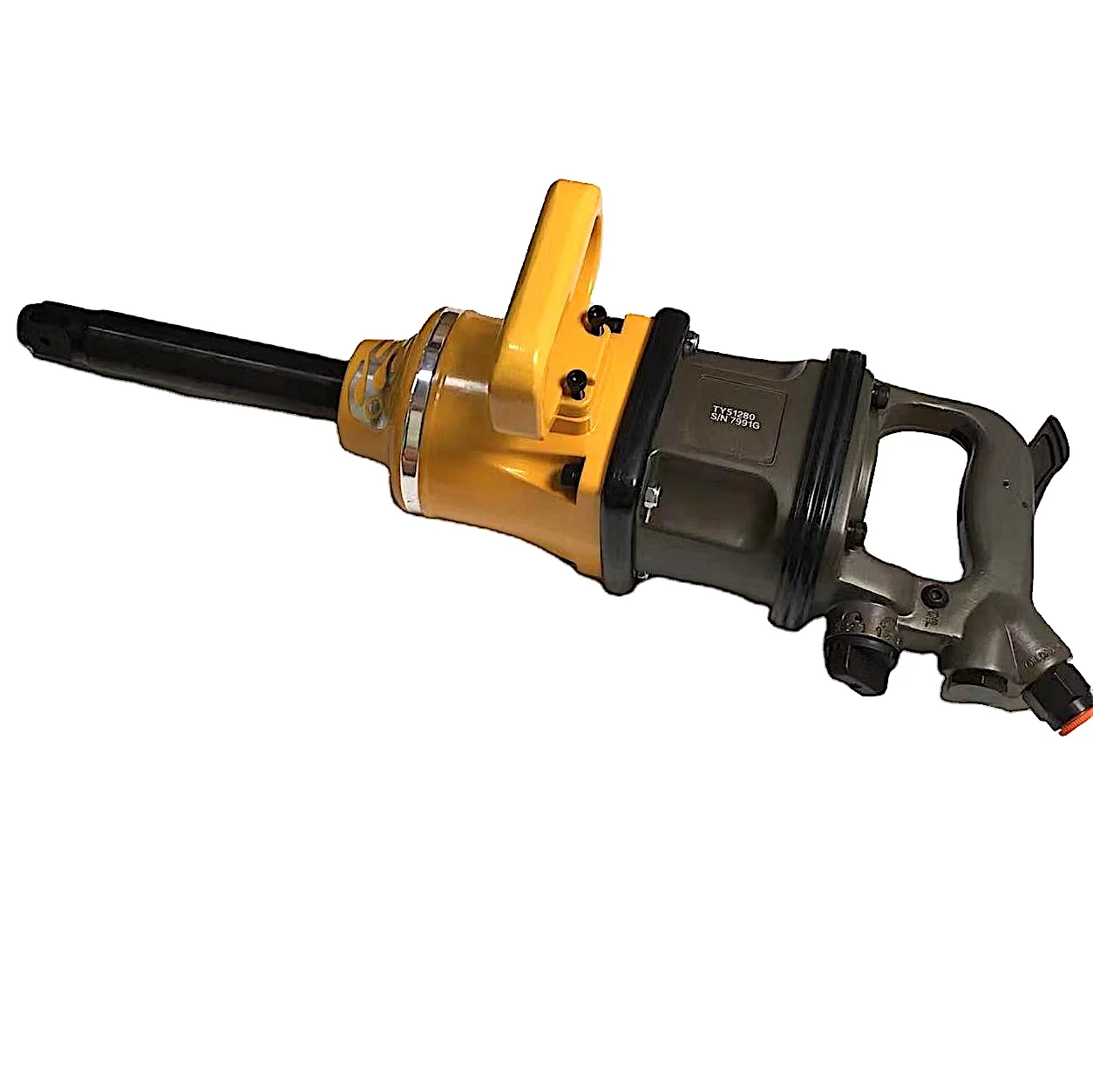 3540 ft.lbs Air Impact Wrench 1" Drive Pneumatic Wrench 8" Extended Anvil impact enough power to install stubborn bolt
3540 ft.lbs Air Impact Wrench 1" Drive Pneumatic Wrench 8" Extended Anvil impact enough power to install stubborn bolt
