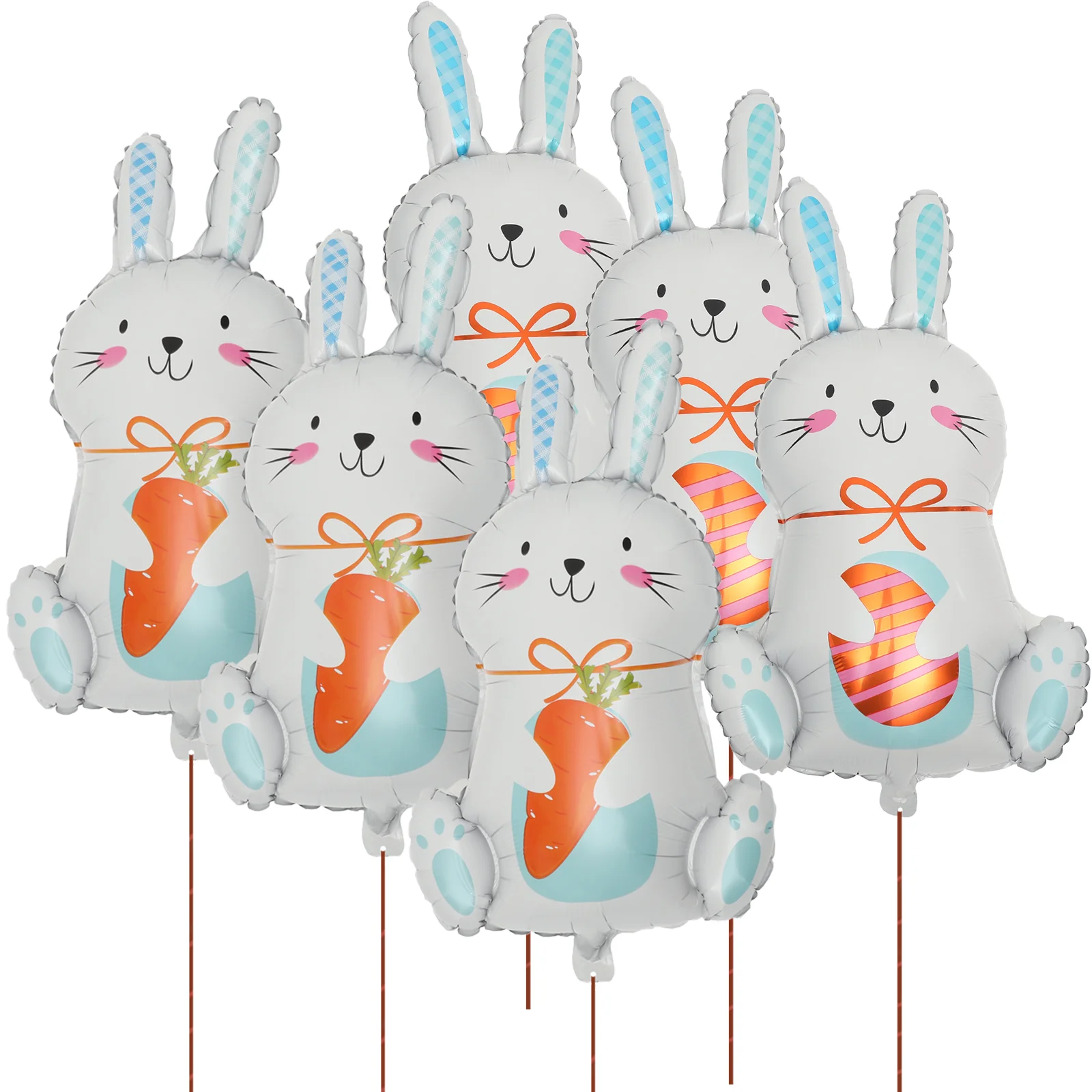 6 Pcs Bunny Foil Balloons Decoration Cartoon Festival Aluminum Film Rabbit Easter Scene Party Supplies Adorable Theme
6 Pcs Bunny Foil Balloons Decoration Cartoon Festival Aluminum Film Rabbit Easter Scene Party Supplies Adorable Theme