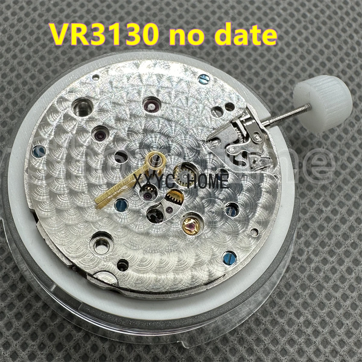 Watchmaker Chinese 3130 no date automatic mechanical movement blue balance wheel Men watch movement VR3130
Watchmaker Chinese 3130 no date automatic mechanical movement blue balance wheel Men watch movement VR3130