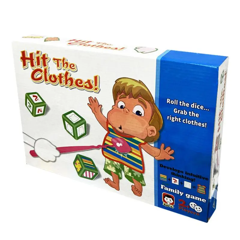 

Family Games For Kids And Adults Interactive Toy Hit The Clothes Family Game Night Fun Educational Game For Intuitive Thinking