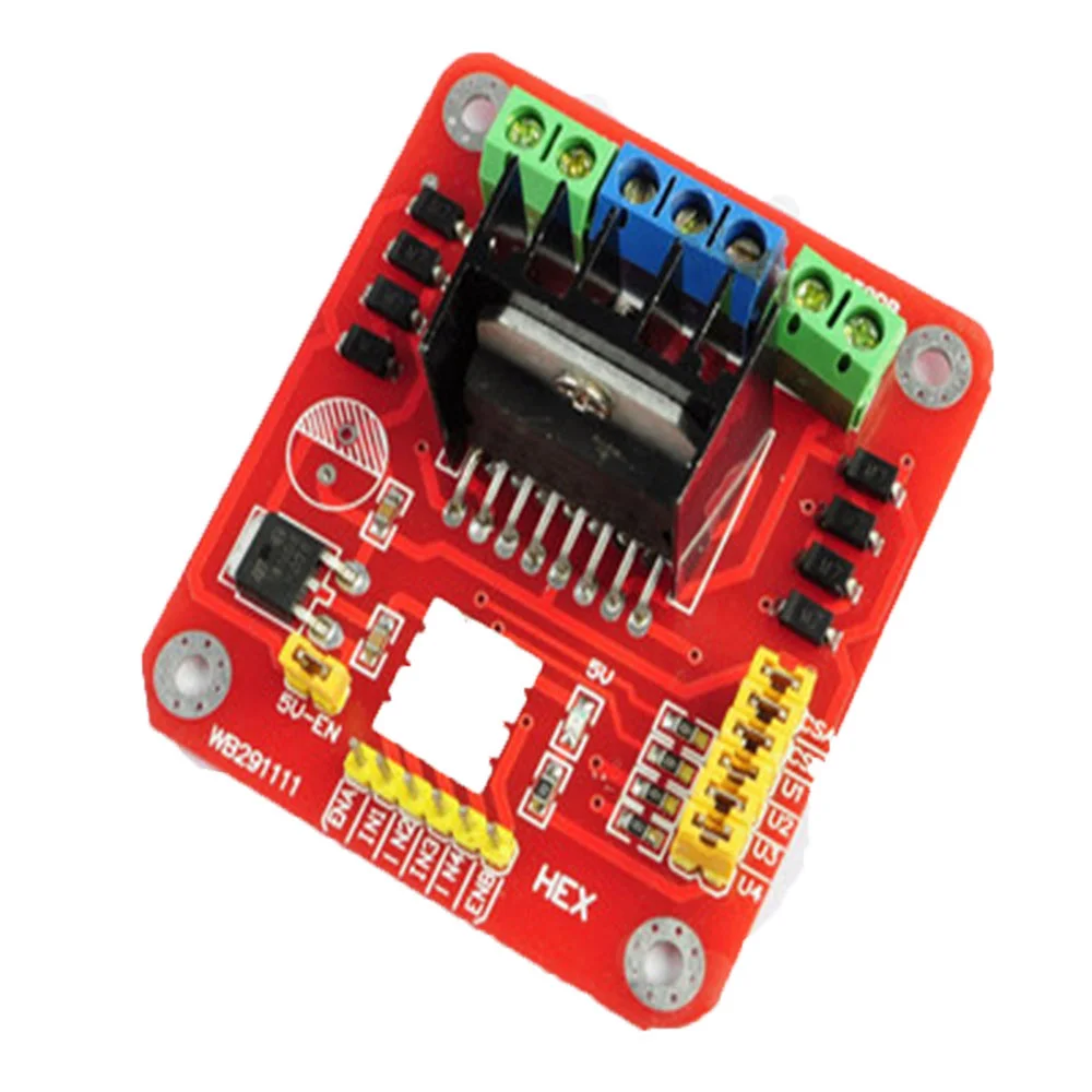 L298N DC Motor Driver Module Stepper Motor Dual H Bridge Max 20W 2A / Bridge For Arduino
L298N DC Motor Driver Module Stepper Motor Dual H Bridge Max 20W 2A / Bridge For Arduino