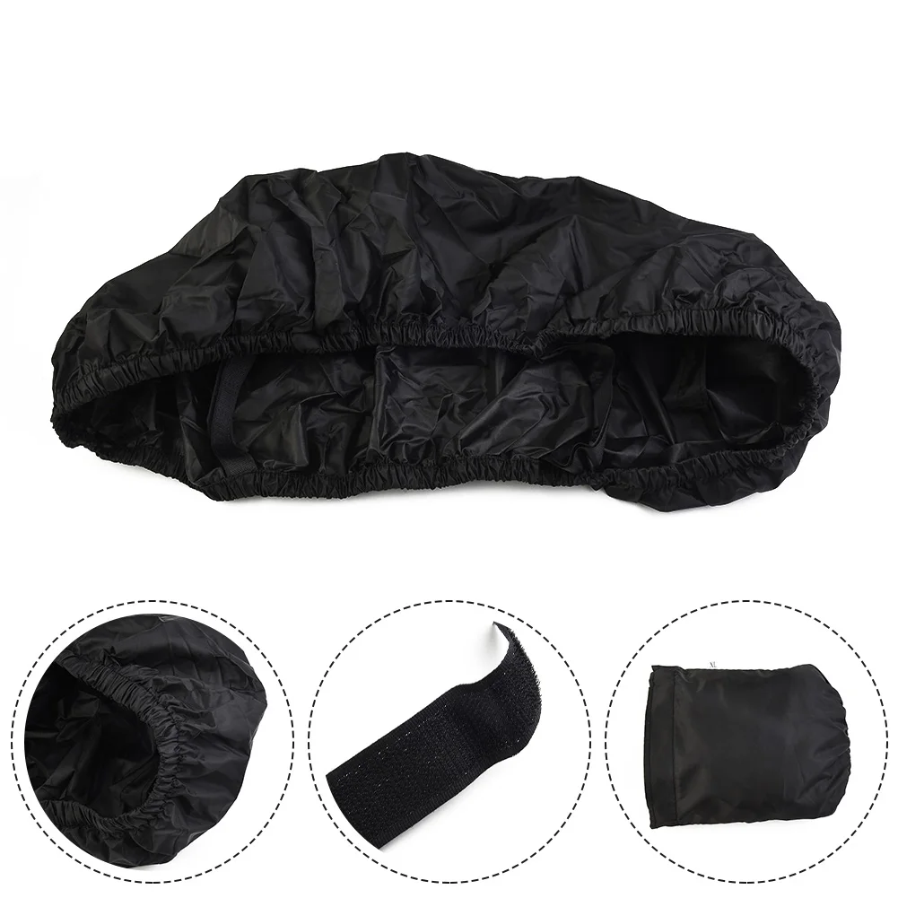 Motorcycle Rain Seat Cover Storage Bag Flexible Water-proof Saddle Cap Black 210D-Oxford Cloth 45x72cm 52x82cm 60x92cm 70x115cm
Motorcycle Rain Seat Cover Storage Bag Flexible Water-proof Saddle Cap Black 210D-Oxford Cloth 45x72cm 52x82cm 60x92cm 70x115cm