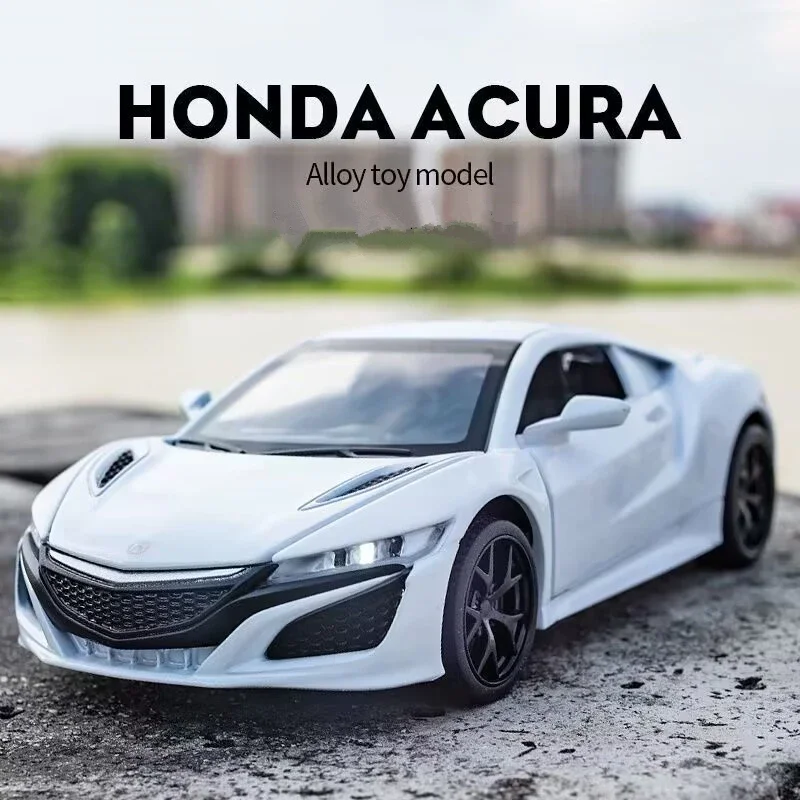 1:32 Acura NSX модель спортивного автомобиля из сплава, Литые и игрушечные автомобили, металлическая модель супер автомобиля, имитация звука и фоторяда, детская игрушка в подарок
1:32 Acura NSX модель спортивного автомобиля из сплава, Литые и игрушечные автомобили, металлическая модель супер автомобиля, имитация звука и фоторяда, детская игрушка в подарок