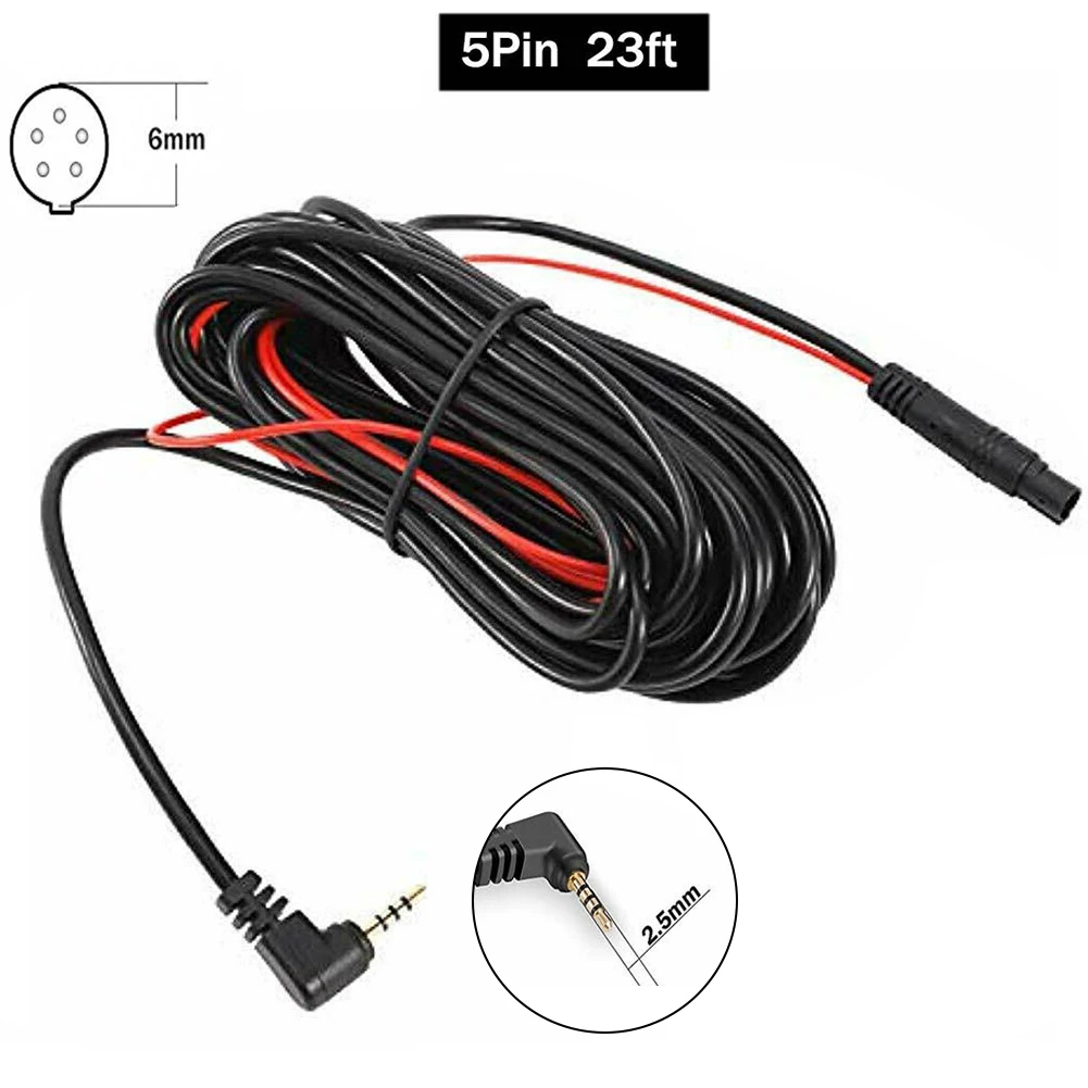 9m Car DVR Backup Rear View Camera 2.5mm Extension Cable 5 Pin Cord Wire Video Extension Cable Car Accessories
9m Car DVR Backup Rear View Camera 2.5mm Extension Cable 5 Pin Cord Wire Video Extension Cable Car Accessories
