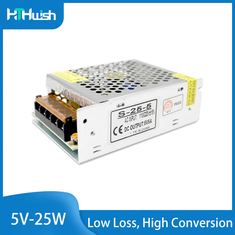 Power Supply for Led Strip AC DC 5V Power Supply 5V 25W Transformers 220V To 5V Power Supply 5V SMPS Mean Well
Power Supply for Led Strip AC DC 5V Power Supply 5V 25W Transformers 220V To 5V Power Supply 5V SMPS Mean Well