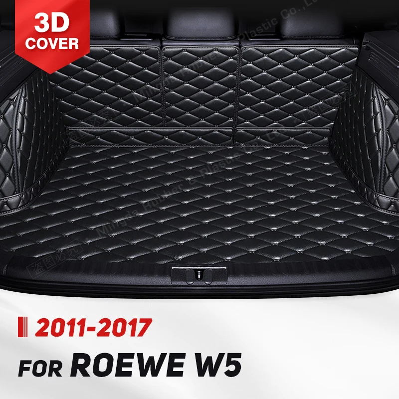 

Auto Full Coverage Trunk Mat For Roewe W5 SUV 2011-2017 Car Boot Cover Pad Cargo Liner Interior Protector Accessories