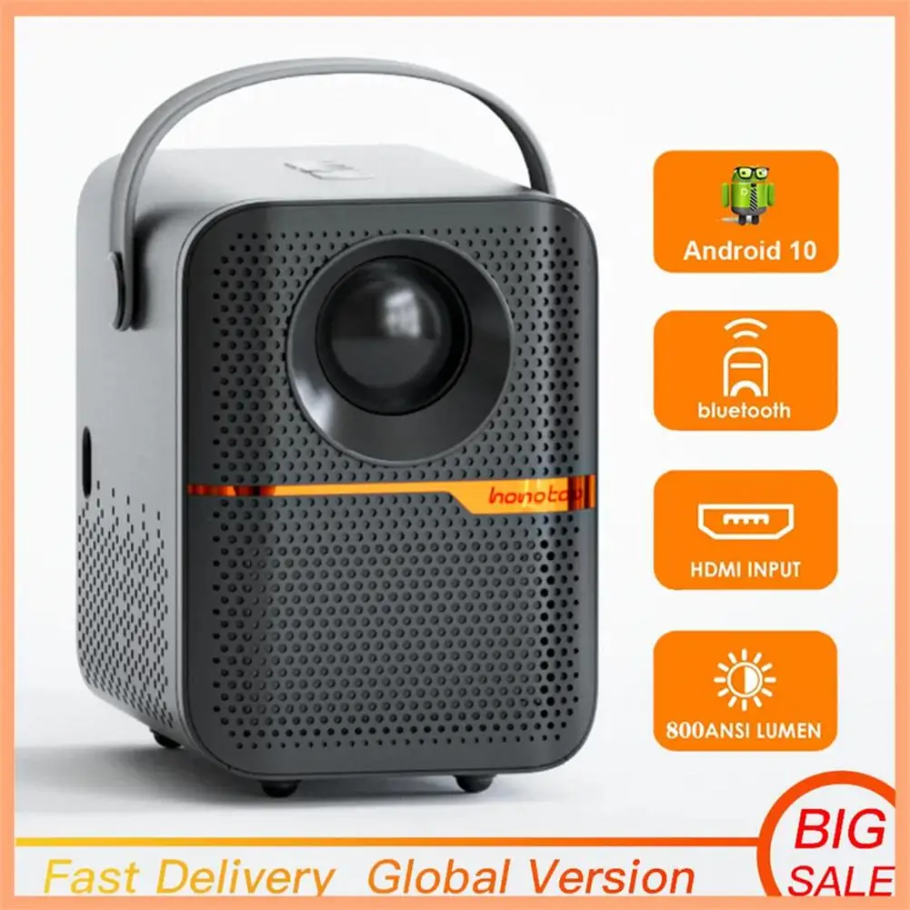 P10 Global Mini Android Projector 4K WIFI Bluetooth Android 10 Electric Focus BT5.0 1080P Home Cinema Outdoor Portable Projetor
P10 Global Mini Android Projector 4K WIFI Bluetooth Android 10 Electric Focus BT5.0 1080P Home Cinema Outdoor Portable Projetor