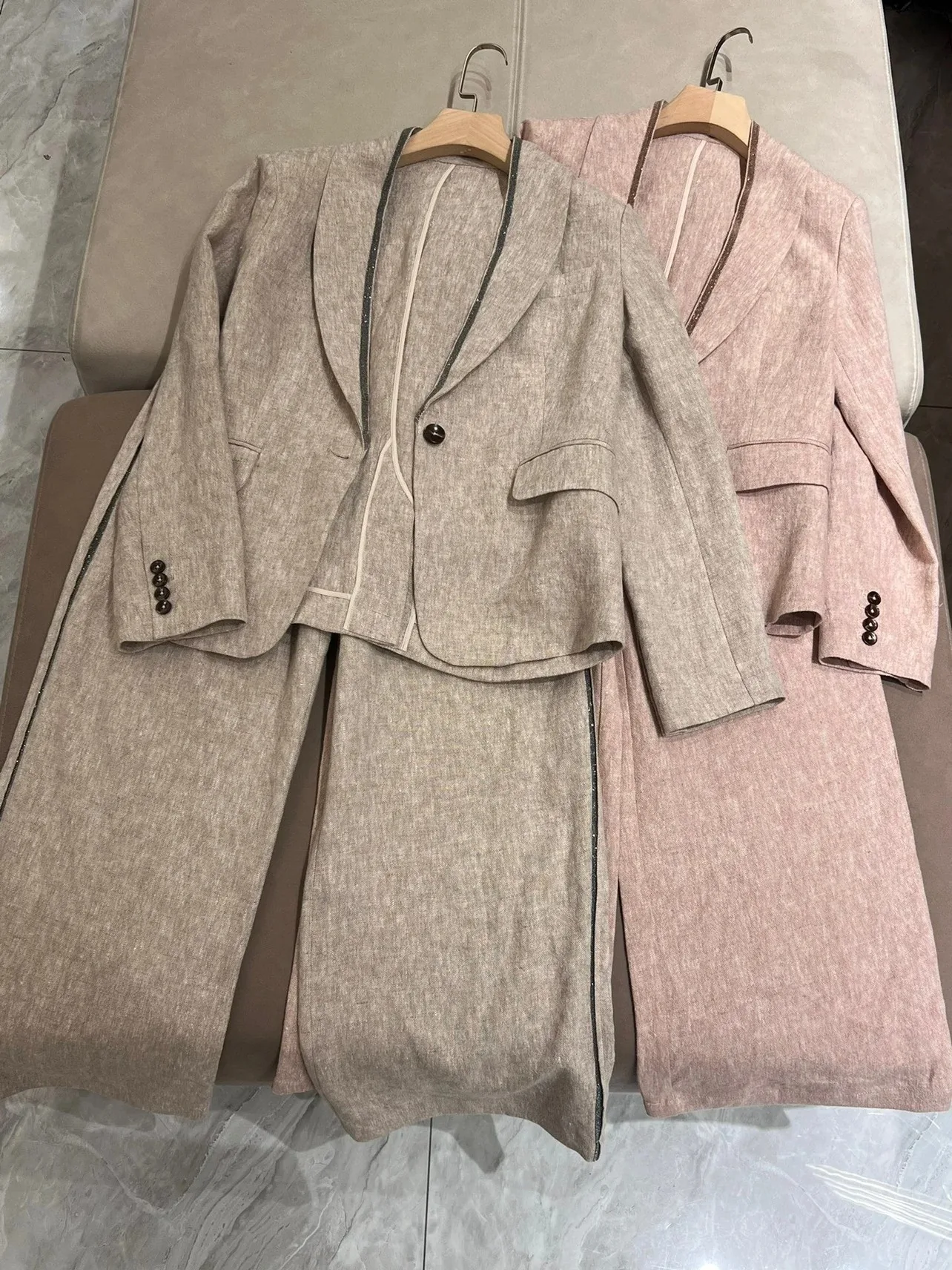 2024 New Women's Set High Quality Linen Waist Wrapped Suit Pants Set High Waist Wide Leg Pants Women's Clothing
2024 New Women's Set High Quality Linen Waist Wrapped Suit Pants Set High Waist Wide Leg Pants Women's Clothing