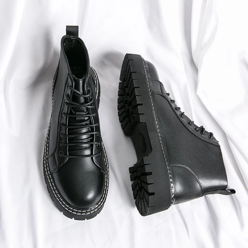 Luxury Brand Black Men's Chelsea Boots Low Top Punk Shoes Men's Casual Leather Motorcycle Boots Ankle Boots Men's MO-51274
Luxury Brand Black Men's Chelsea Boots Low Top Punk Shoes Men's Casual Leather Motorcycle Boots Ankle Boots Men's MO-51274