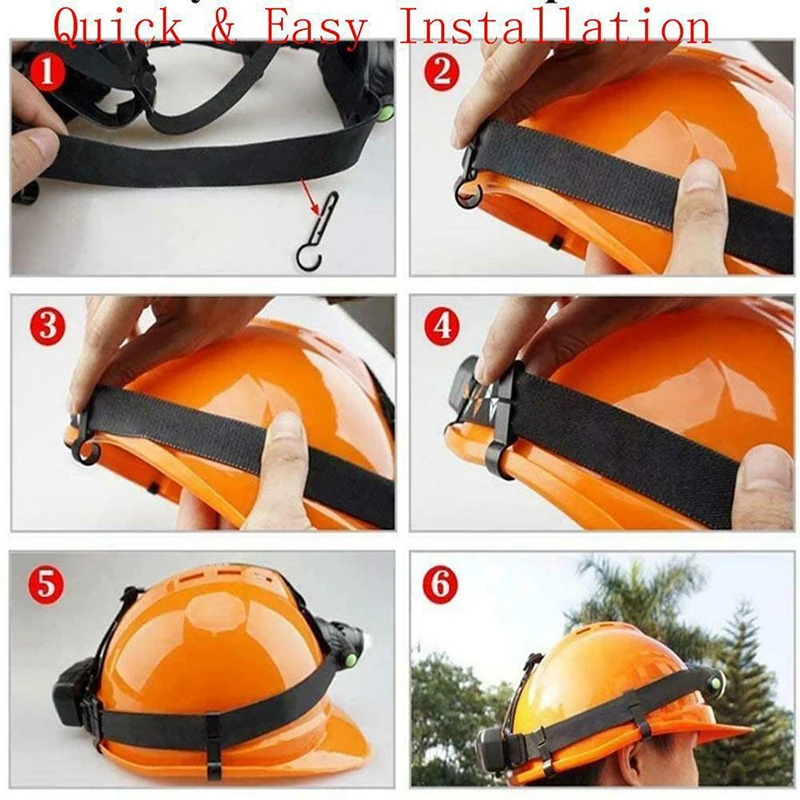 Lightweight Helmet clips Attachment Head light Black Set Accessories Headlamp Hard hat Safety cap Hook Durable
Lightweight Helmet clips Attachment Head light Black Set Accessories Headlamp Hard hat Safety cap Hook Durable