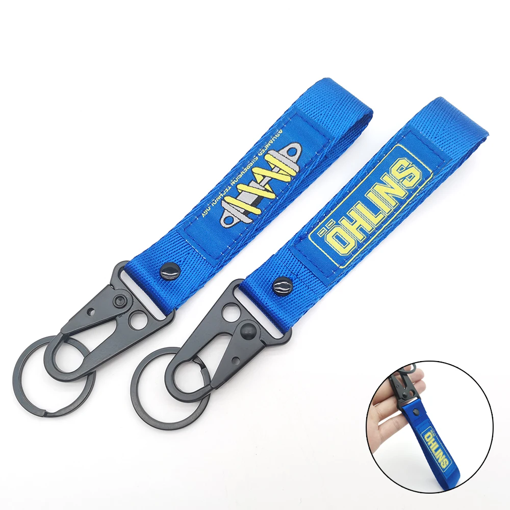 New High Quality JDM Racing Keychain Car Style Wrist Key Chain Key Rings Key Holder Heat Transfer Process Motorcycle Accessories
New High Quality JDM Racing Keychain Car Style Wrist Key Chain Key Rings Key Holder Heat Transfer Process Motorcycle Accessories