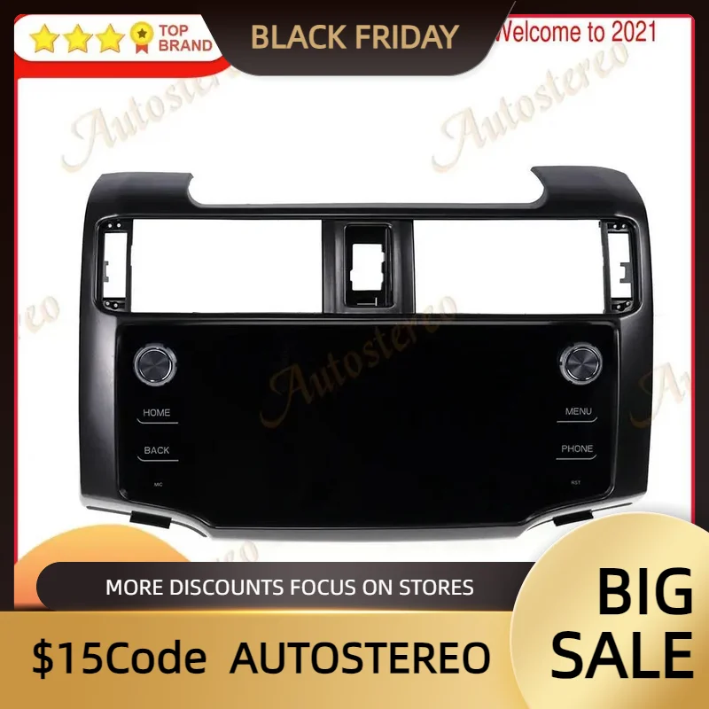 

For Toyota 4 runner 2009-2020 Android 12.0 128 Car DVD Player GPS Navigator Multimedia Player Stereo Head Unit Radio Tape Record